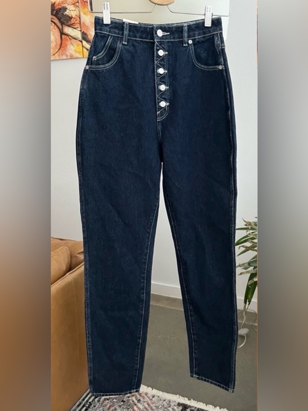 NWT Rolla’s Elle Super High Rise Relaxed Denim